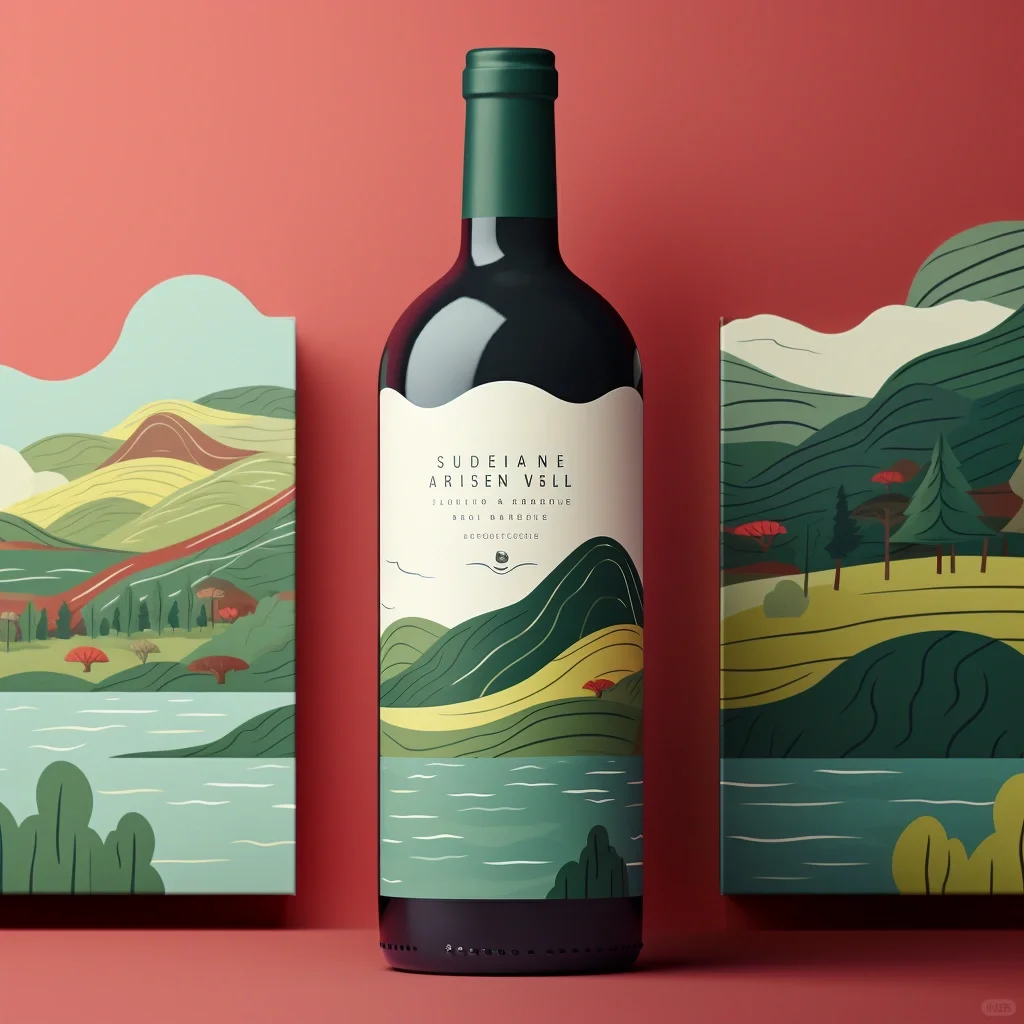 自然之韵，品味之美-红酒包装设计