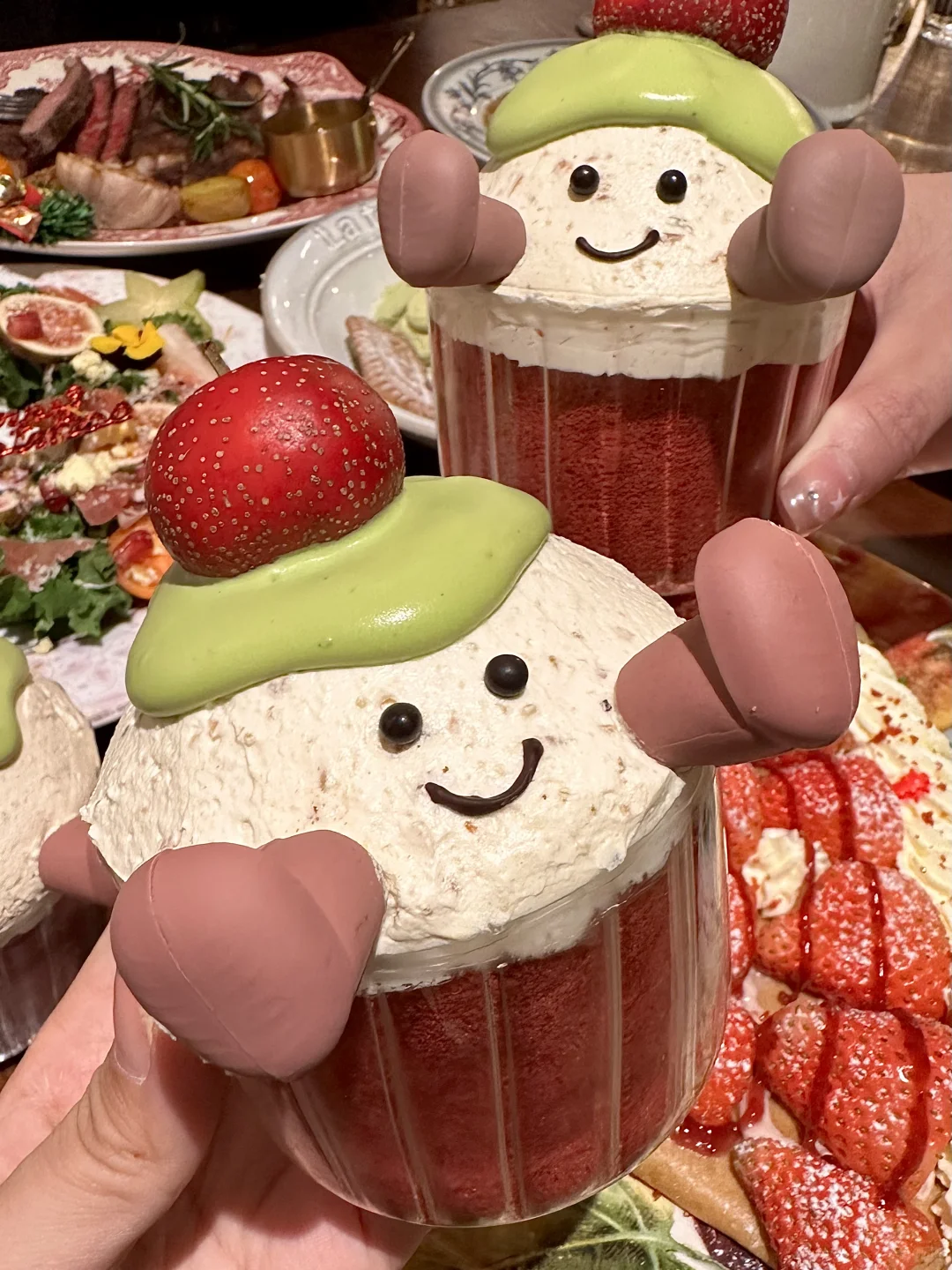 杭州巨新的！圣诞限定热可可！！可爱鼠了?……