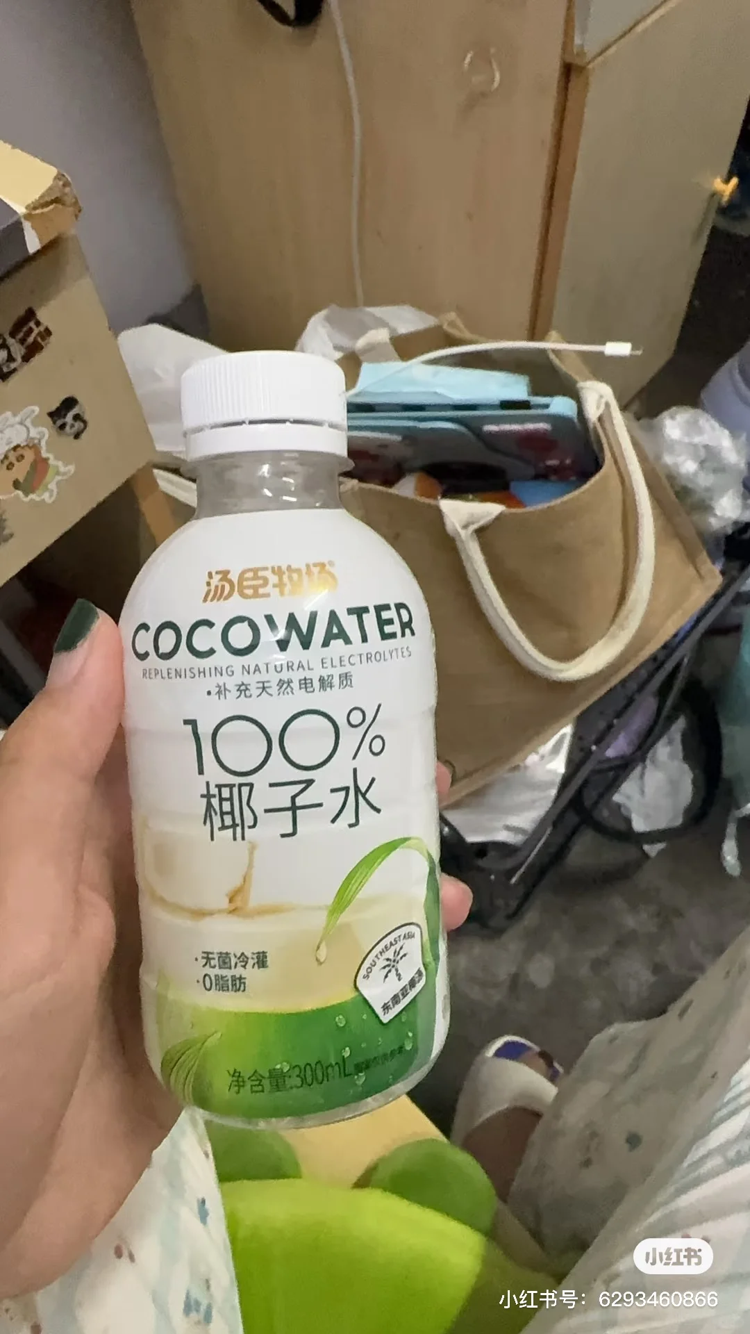 椰子水试喝