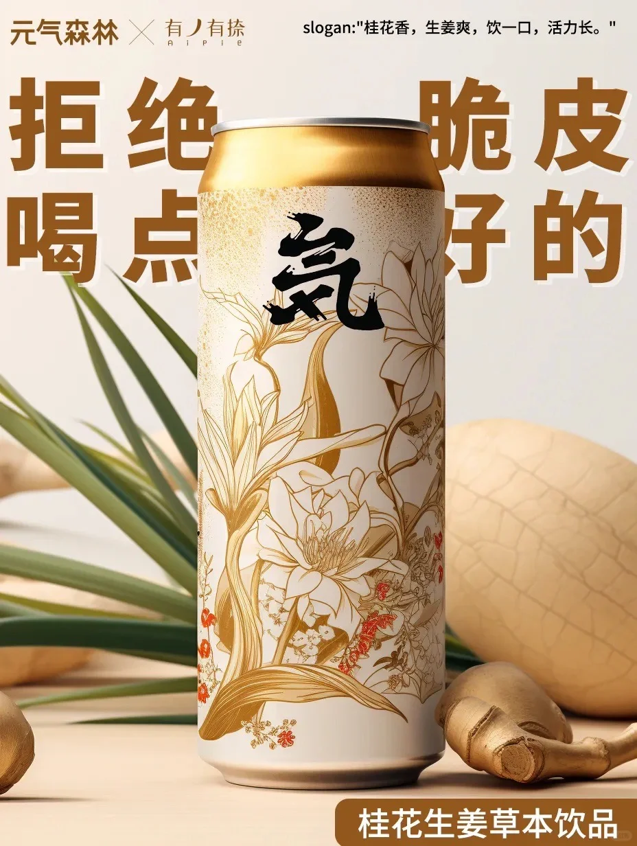 饮料产品AI创意大赛｜第二周评选结果出炉‼️