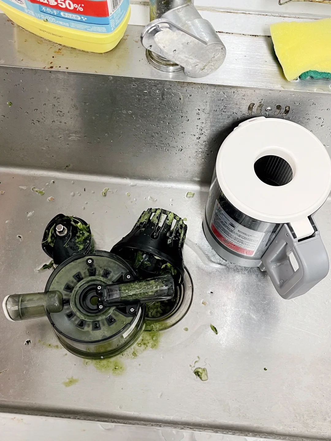原汁机出汁的一瞬间，我真的有被爽到