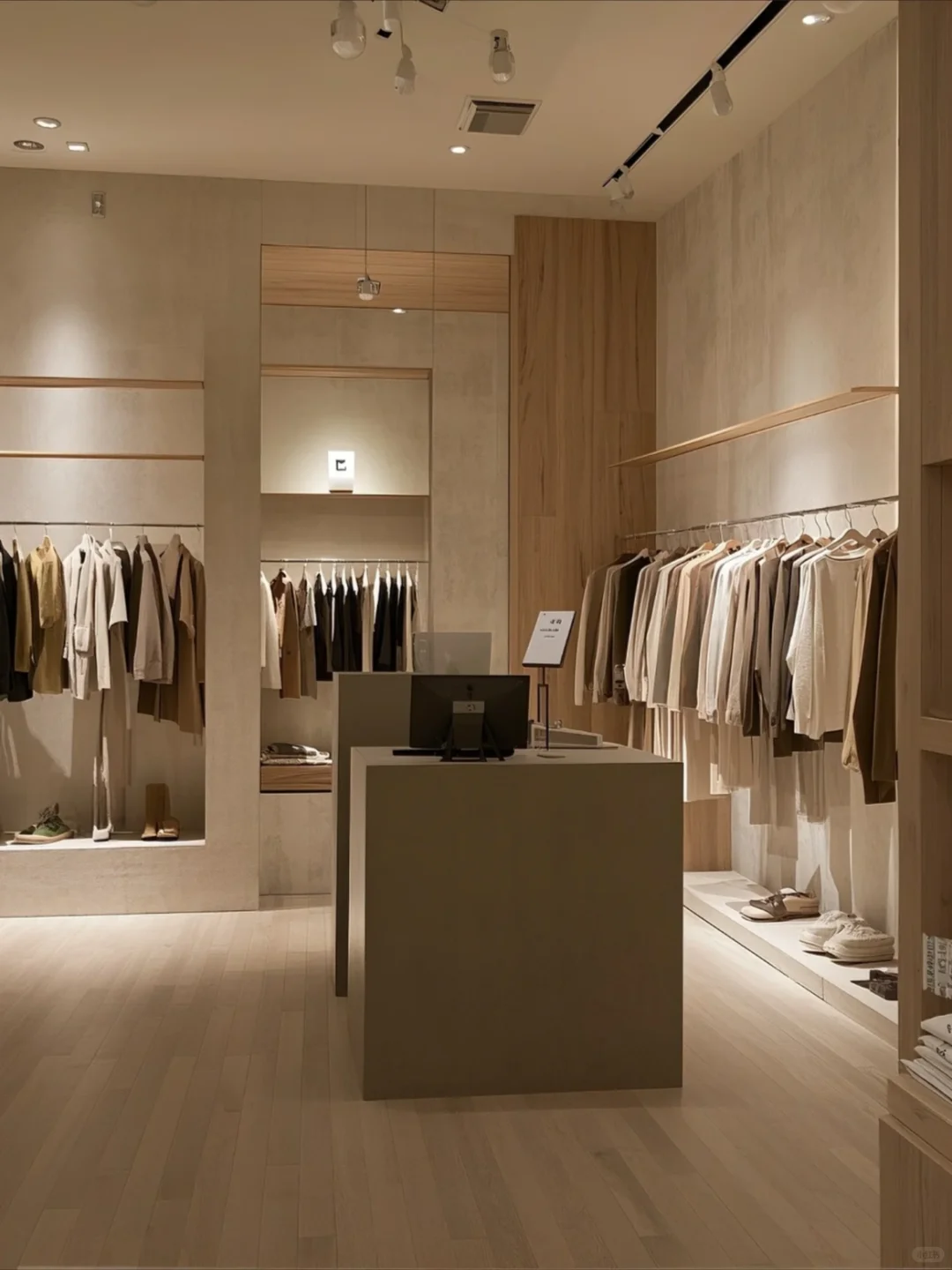 侘寂风｜服装店设计｜不必太奢华