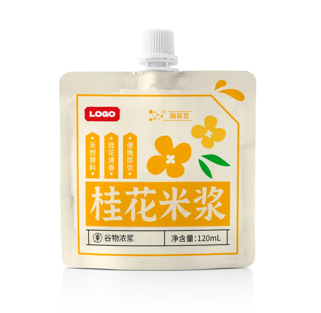 一些谷物饮料包装设计