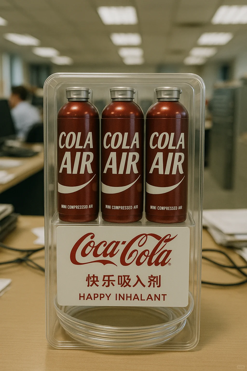 「职场快乐吸入剂」
