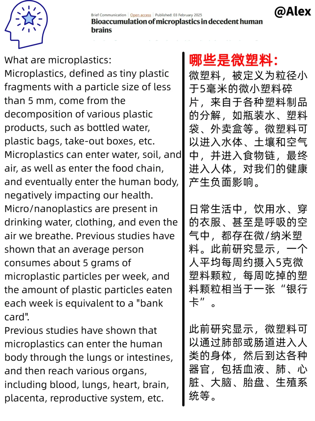 Nature瓶装水+外卖，微塑料伤害大脑诱发痴呆