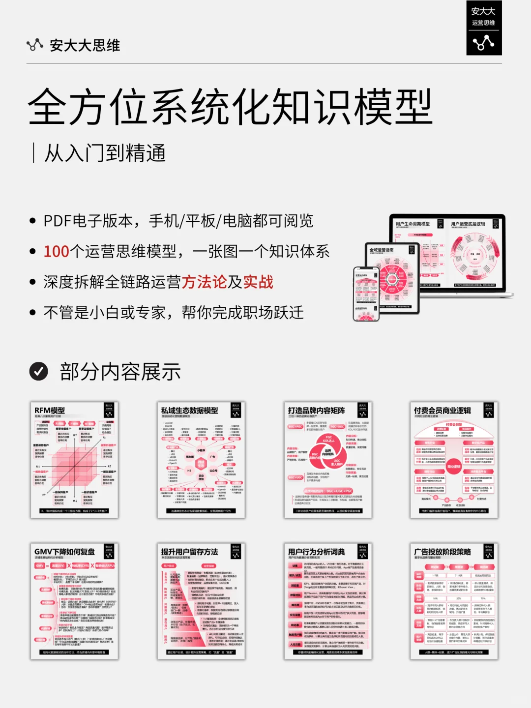 告别低效努力，一键直通运营的高阶思维❗️