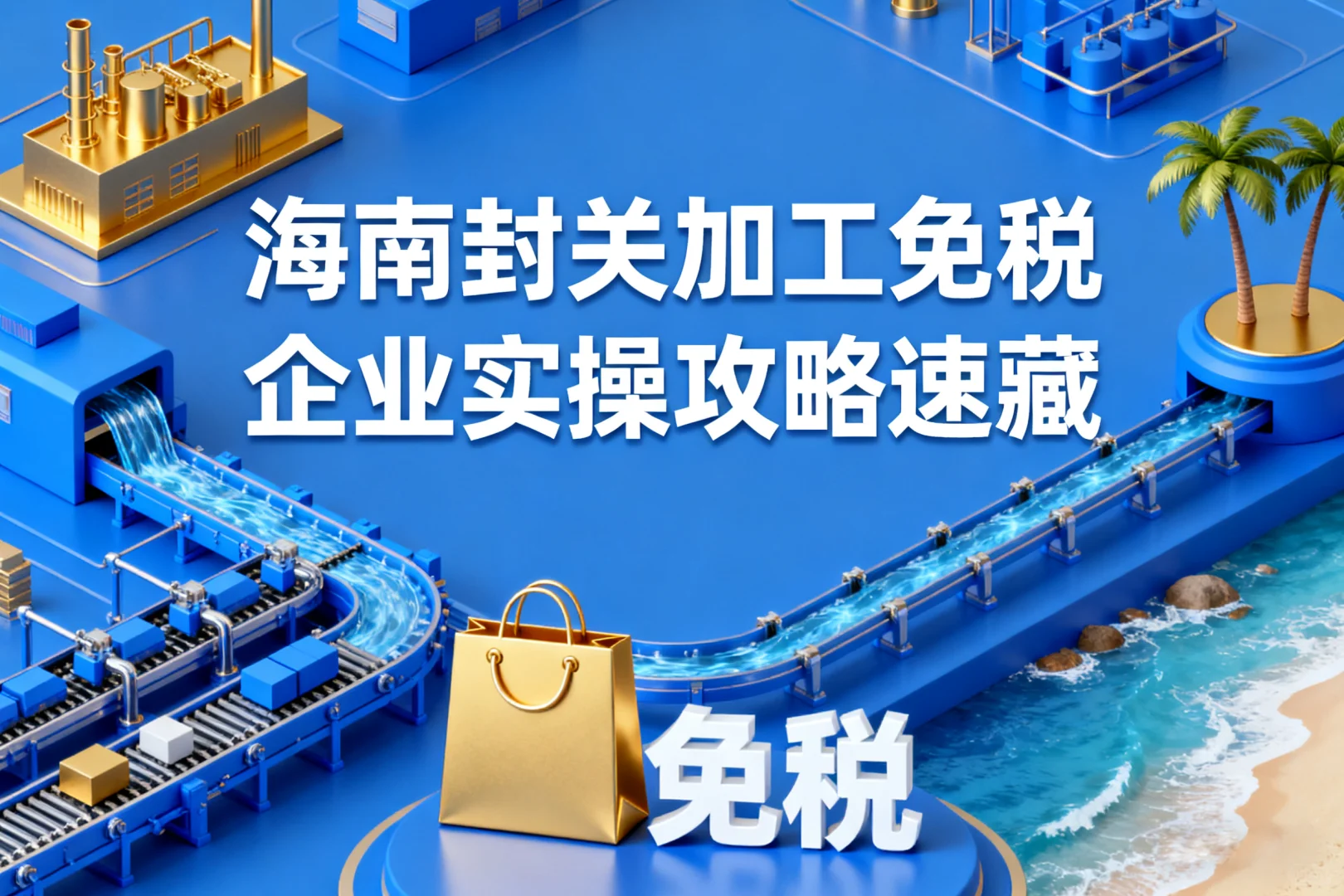 海南封关加工免税✨企业实操攻略速藏