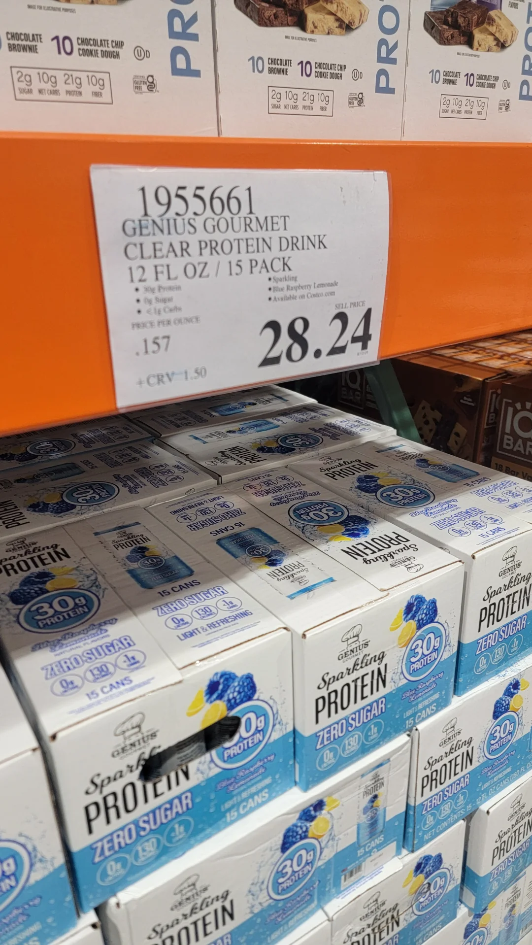 这个有人喝过吗？高蛋白气泡饮料？