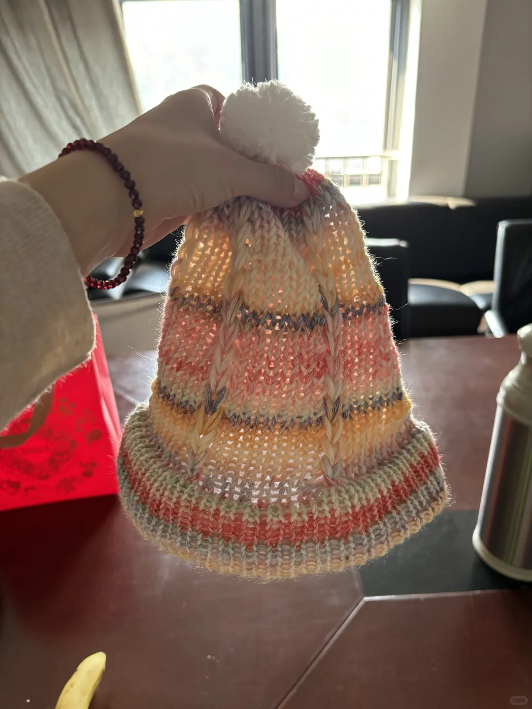 手摇编织机帽子