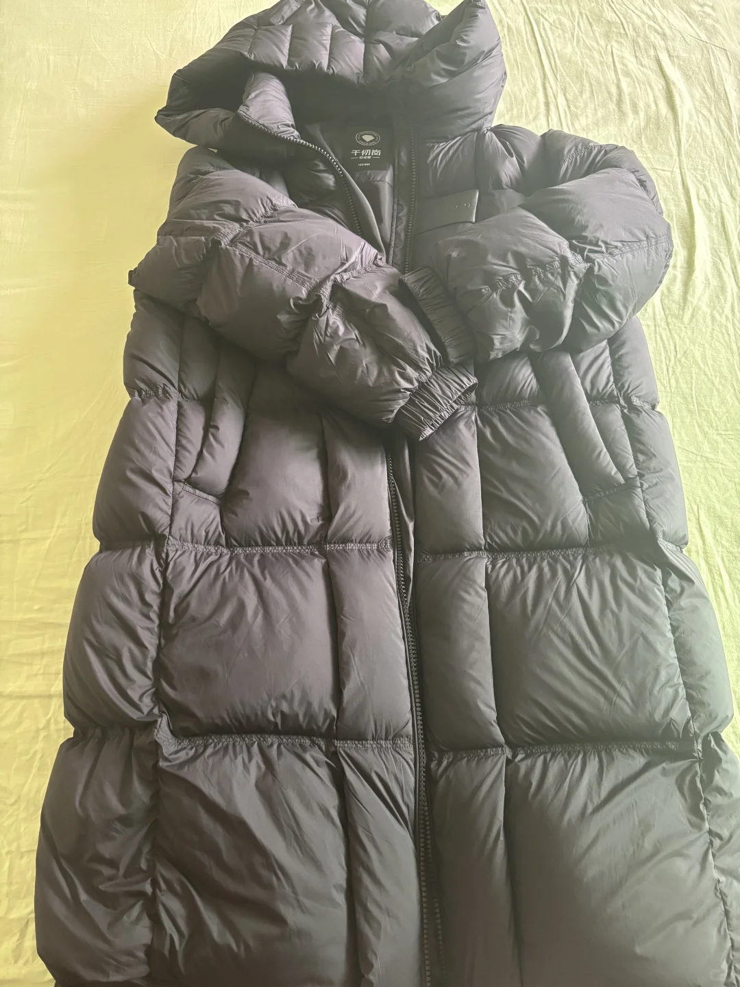 羽绒服收货实物点评