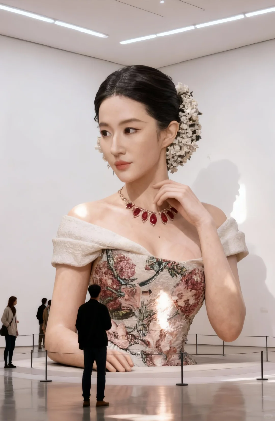 AI艺术展 刘亦菲