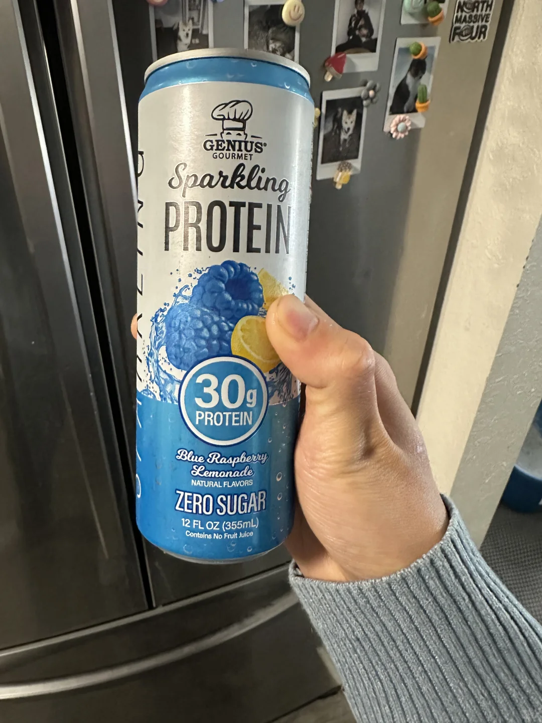 有你这样的蛋白质气泡水进入美国