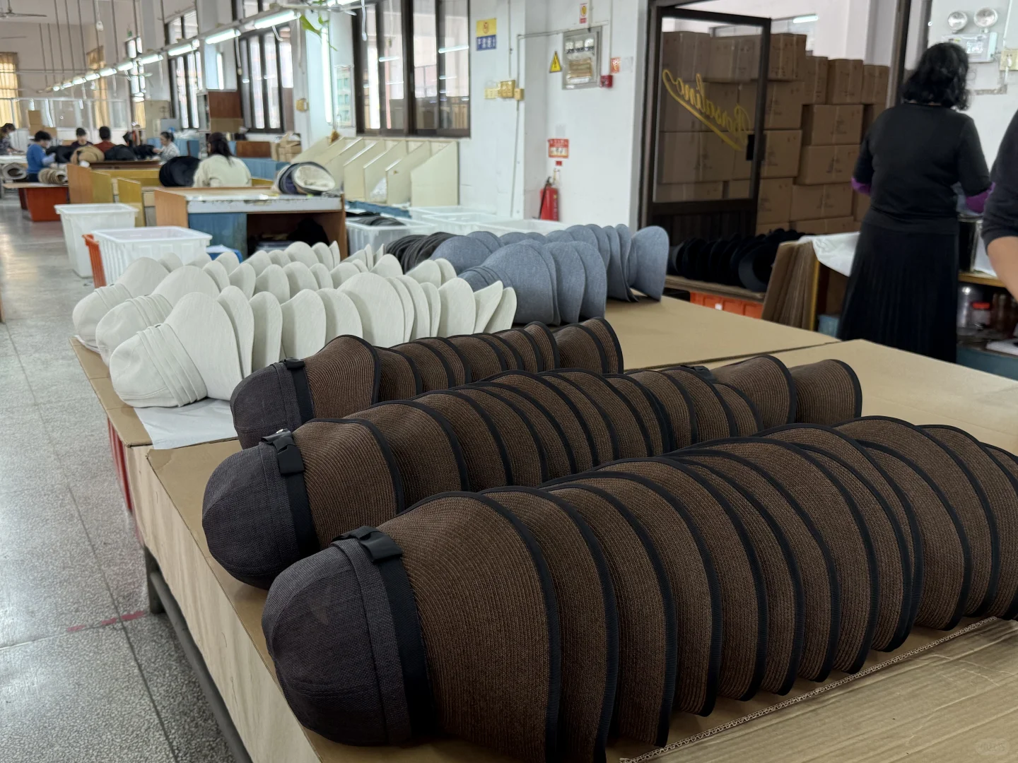 制帽工厂｜日常巡厂