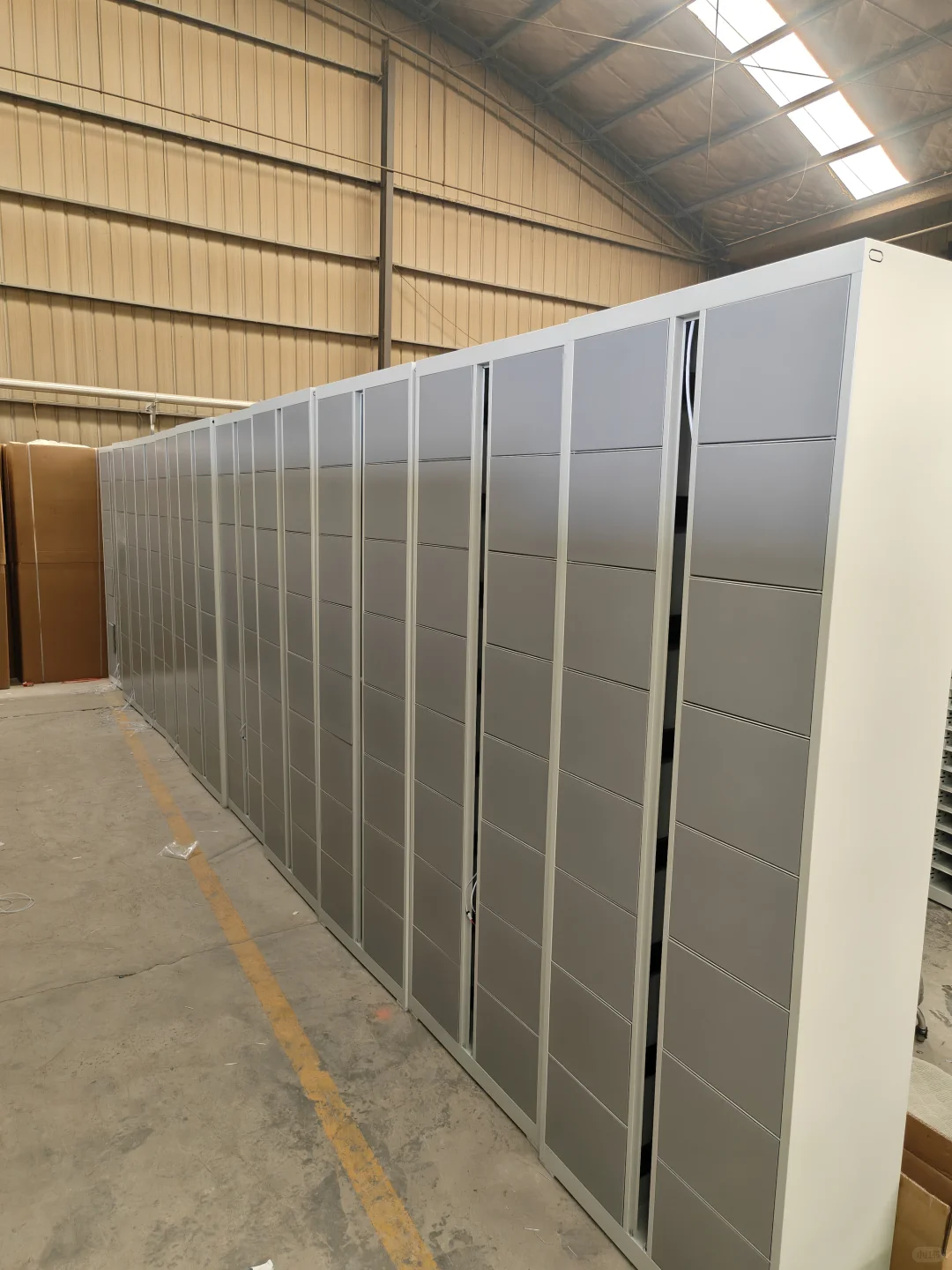 智能储物柜手机柜工厂实拍：品质从源头开始