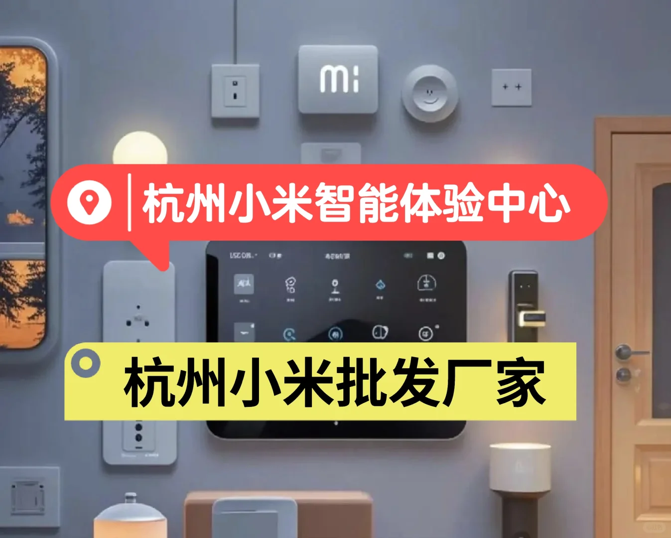 杭州小米智能体验加批发商来啦