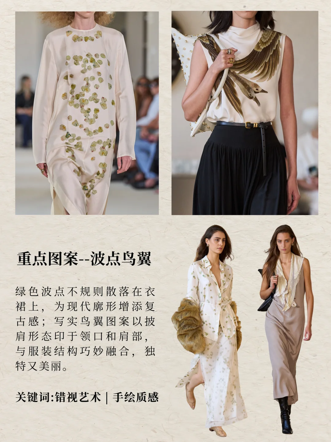 复古回潮！2026春夏秀场图案趋势解析