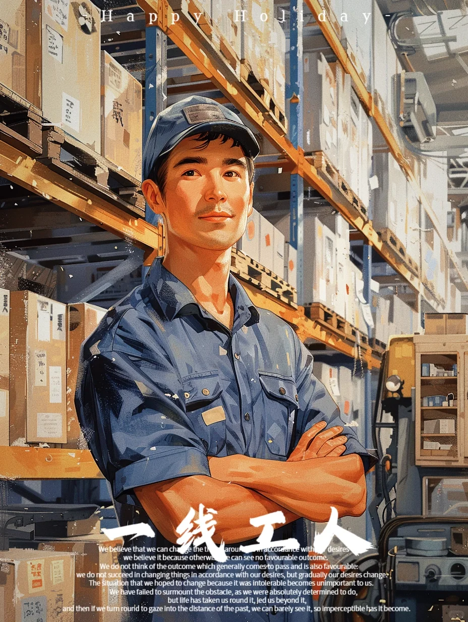 职场人物形象设计,致敬不同行业的劳动者