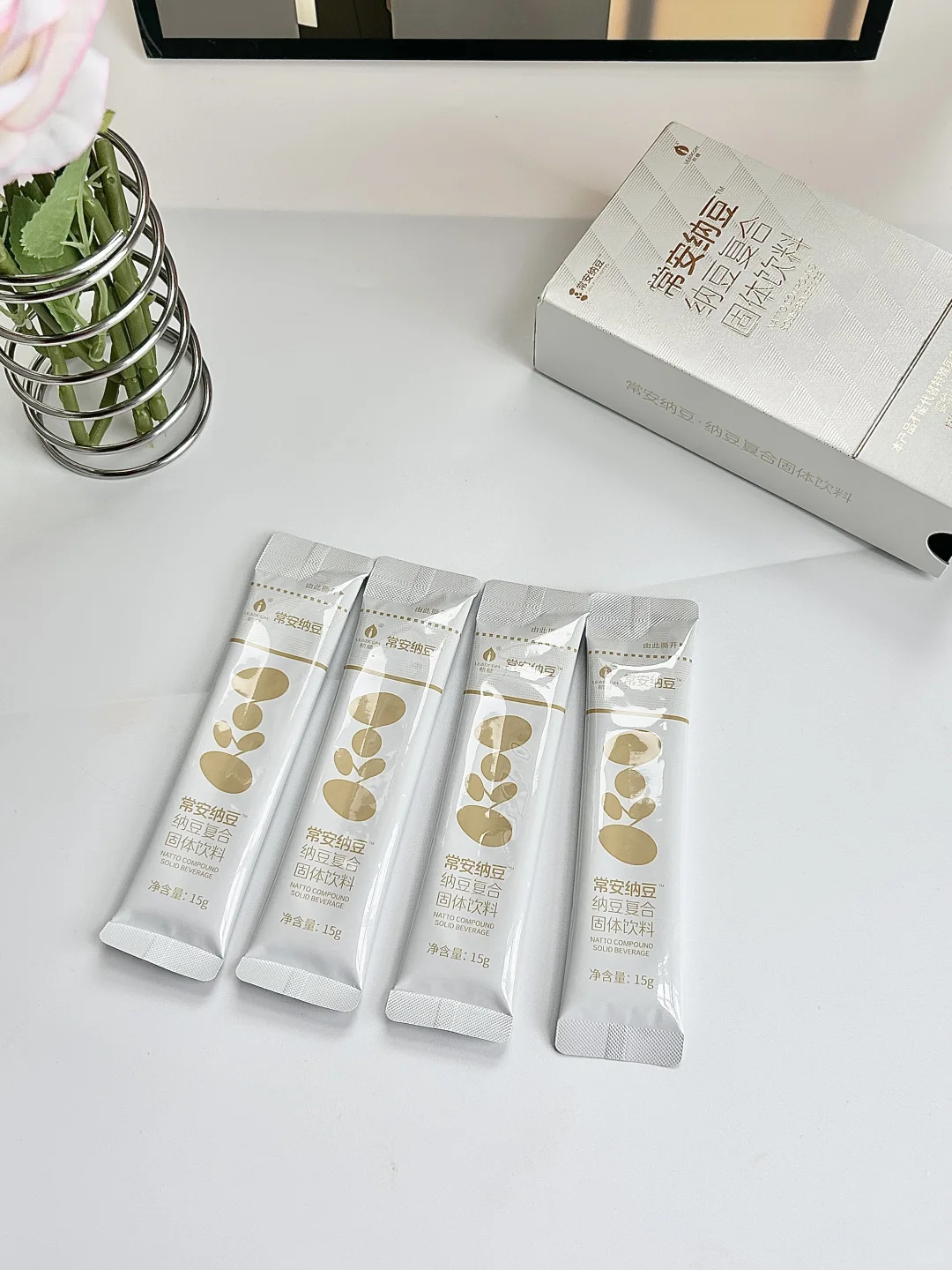 这固体饮料，每天一条很方便哦～