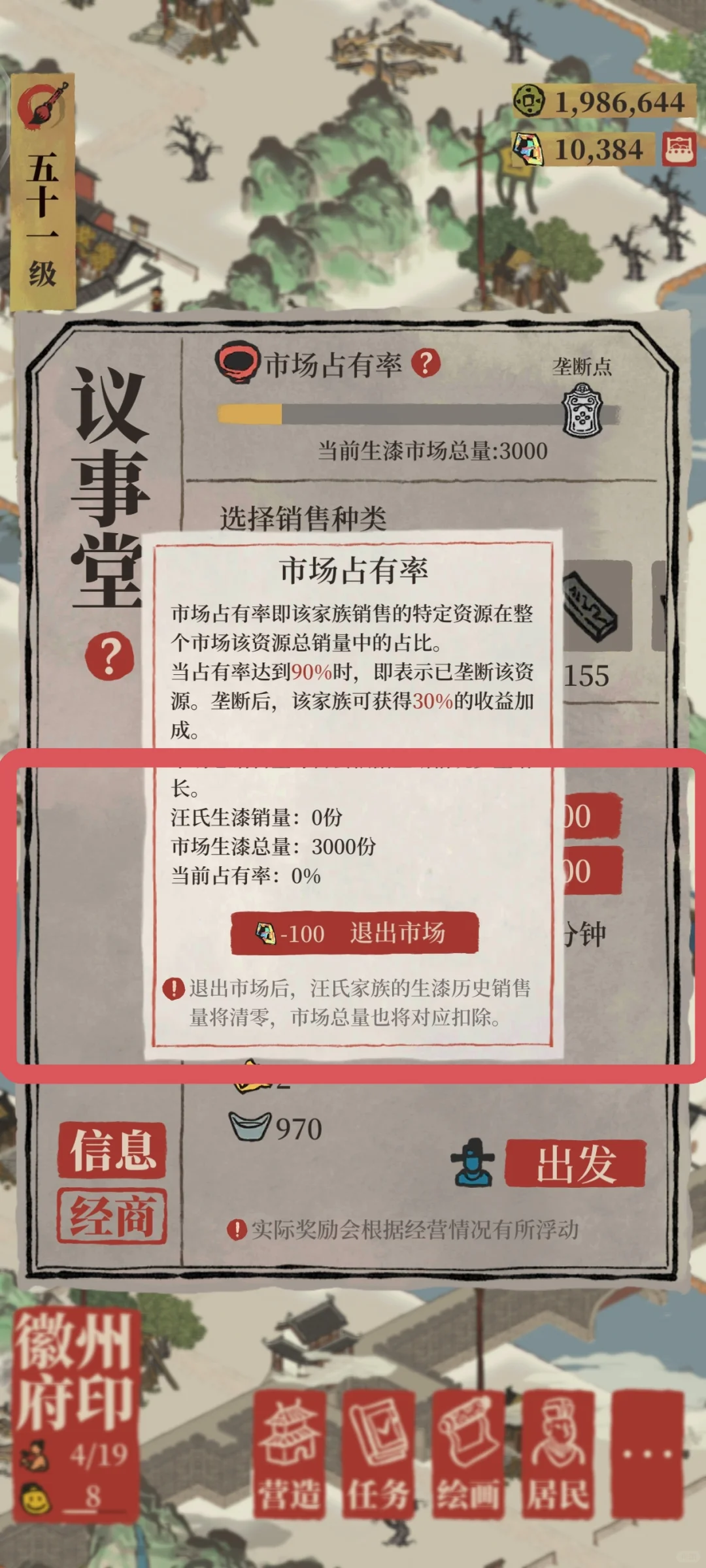 徽商垄断攻略及数据说明