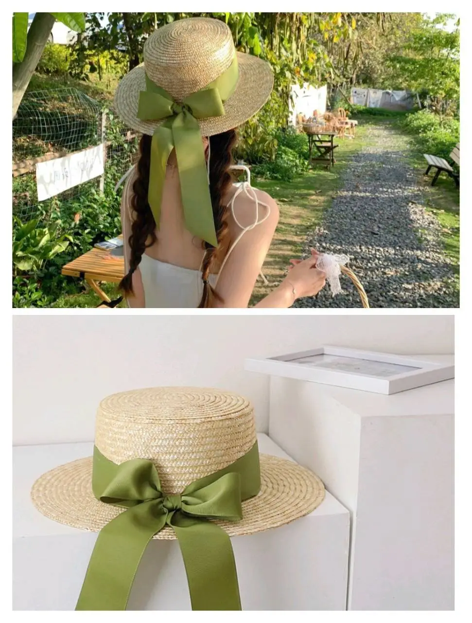 拿捏夏日松弛感,一顶草帽就够了