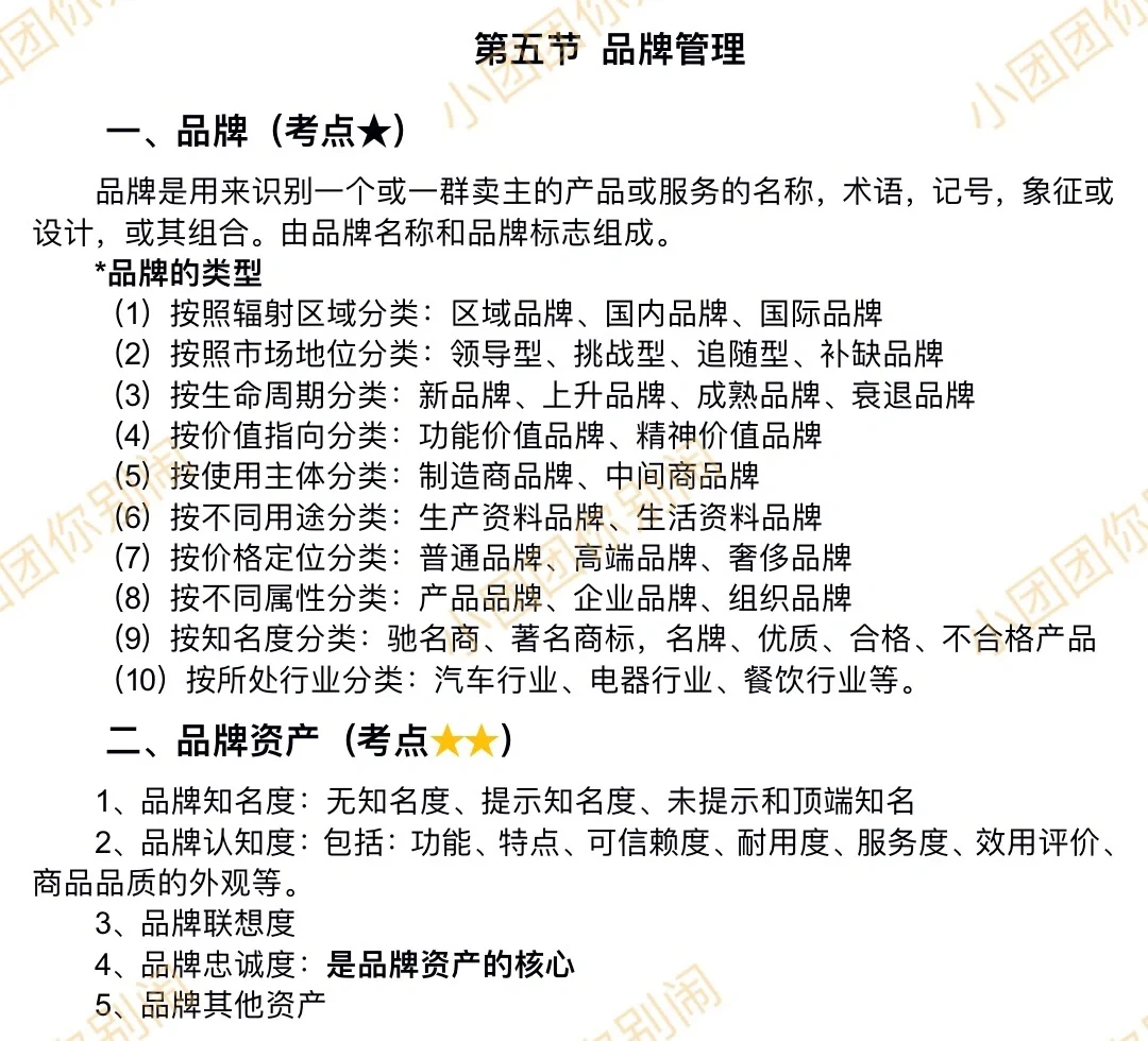 工商管理（中级） 第三章 第5节