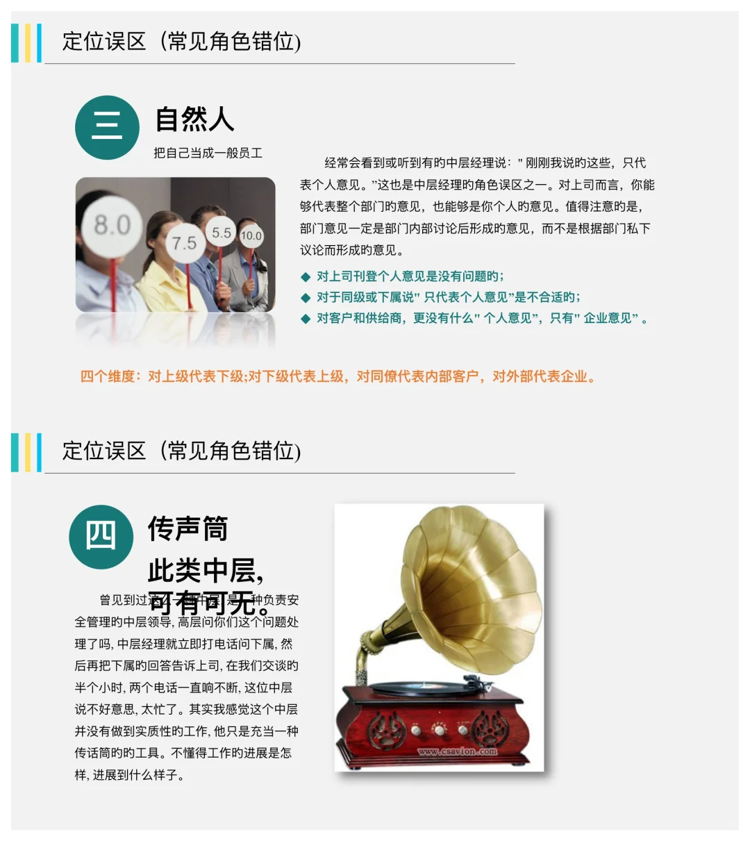 总经理整理的“中层管理的角色和认知”真牛