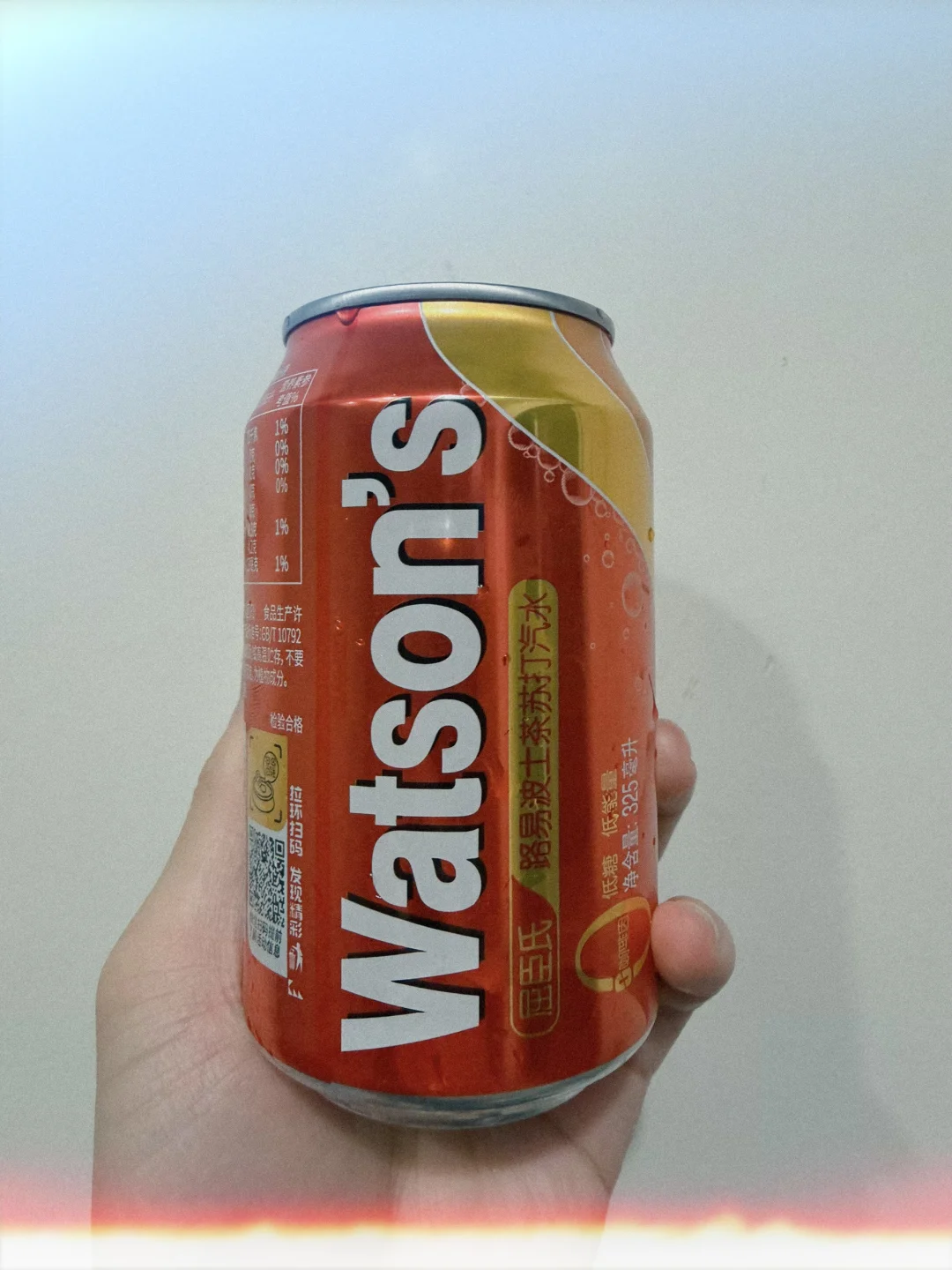 屈臣氏：康普茶苏打汽水&路易波士茶苏打汽水