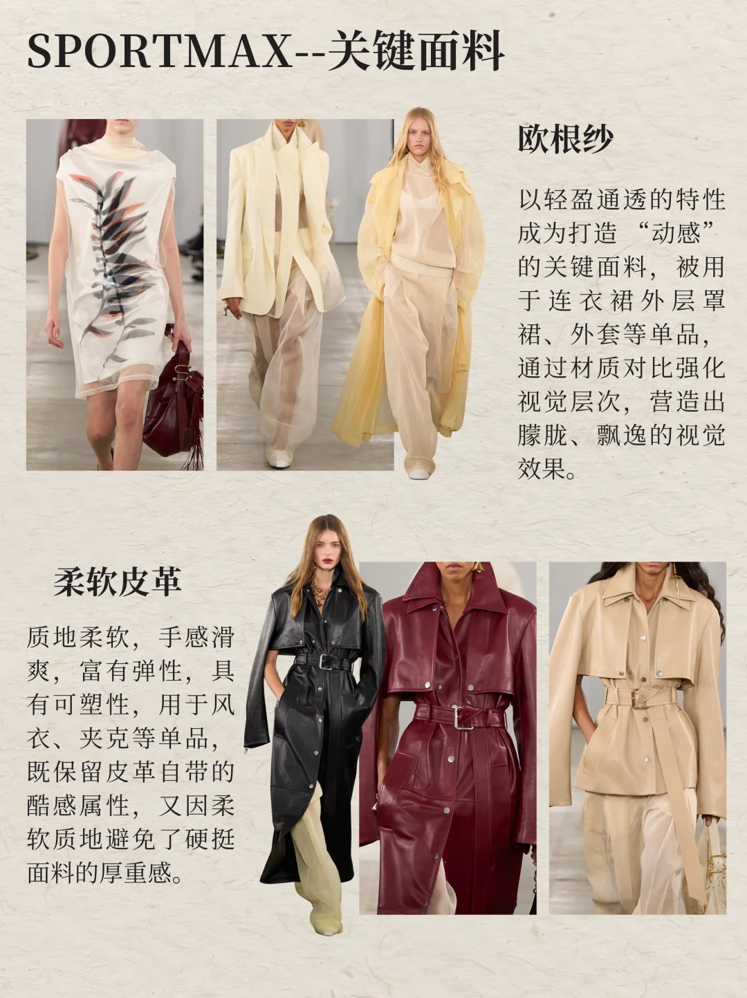 流行趋势｜2026秀场面料好多样