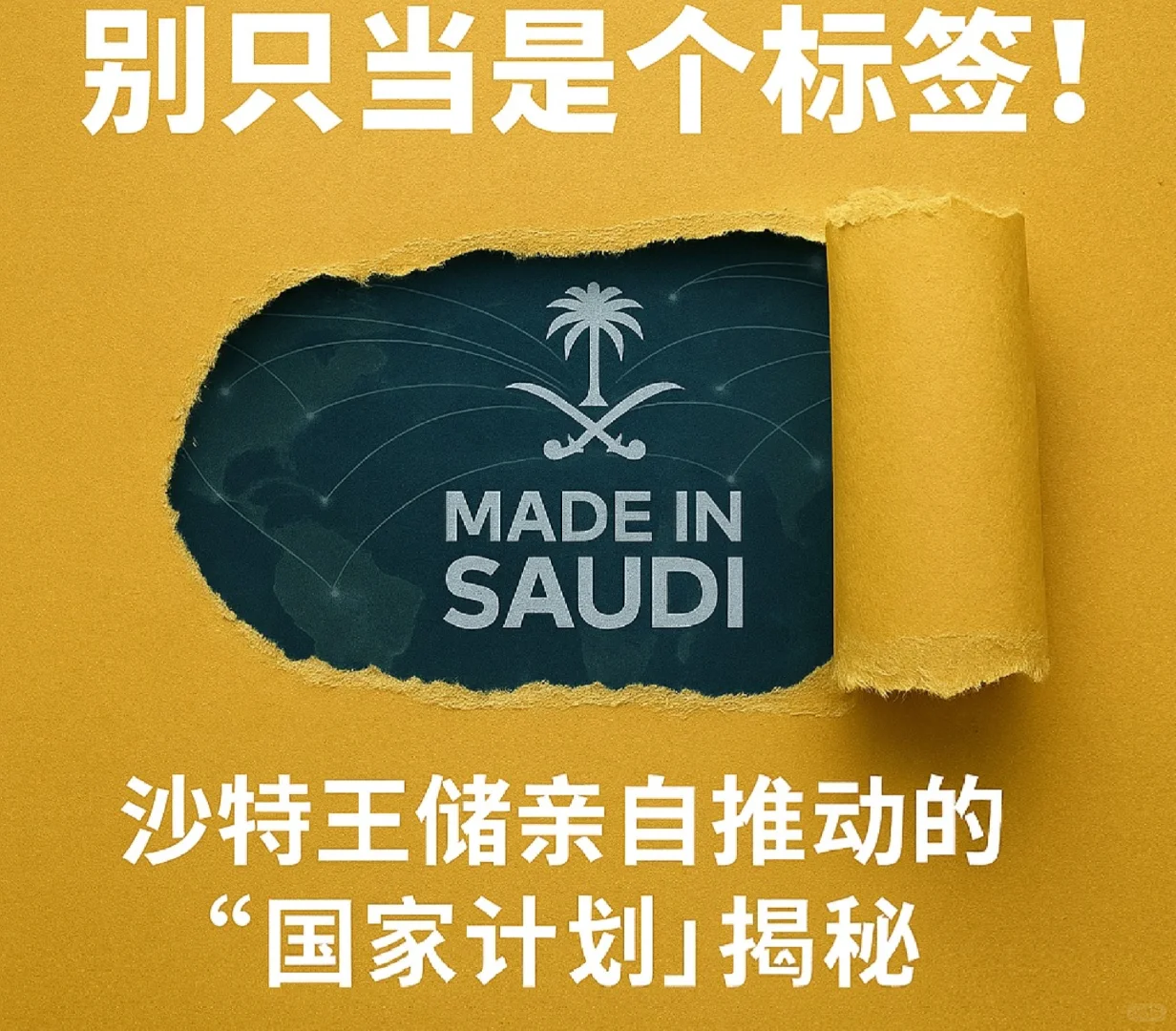 ｜沙特商机｜沙特王储亲自推动“国家计划”