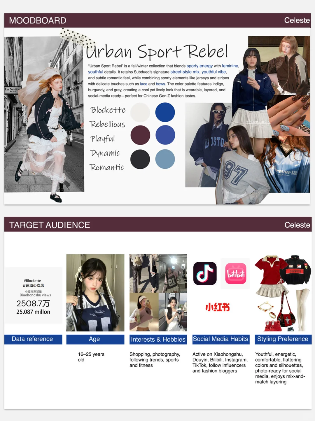 极限一晚上赶出来的服装企划长什么样！