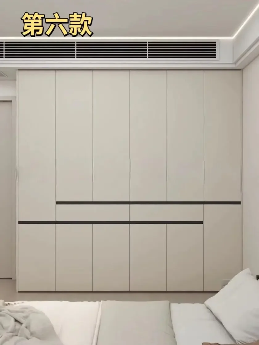 抄作业！25年爆?的9款分段式衣柜设计。