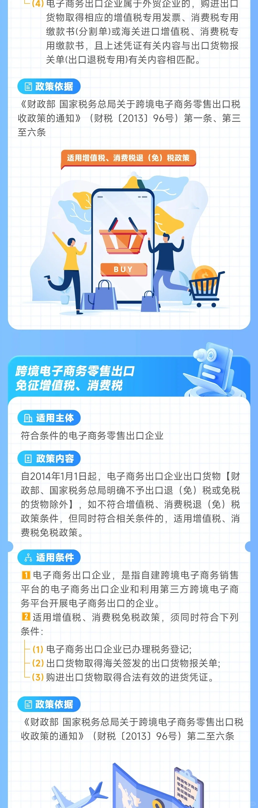 @跨境电商,出口相关税收政策支持了解一下
