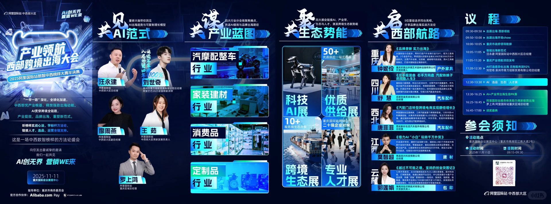 ?重庆跨境人疯抢！官方峰会=政策风口+AI红