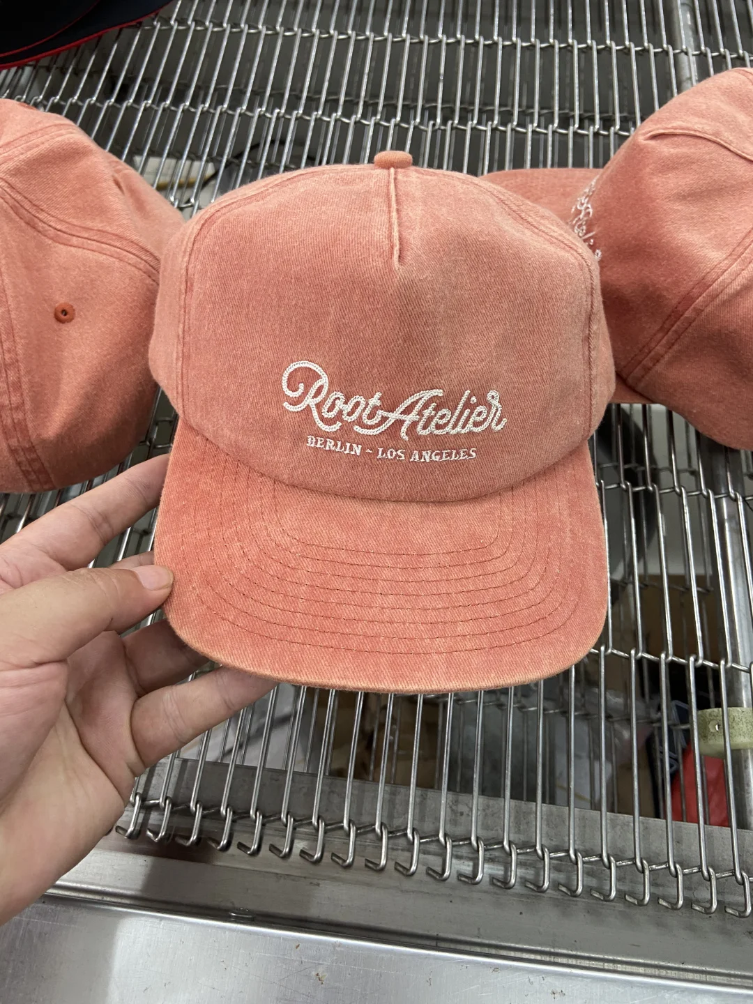 洗水棒球帽定制，日常帽子定制随拍。