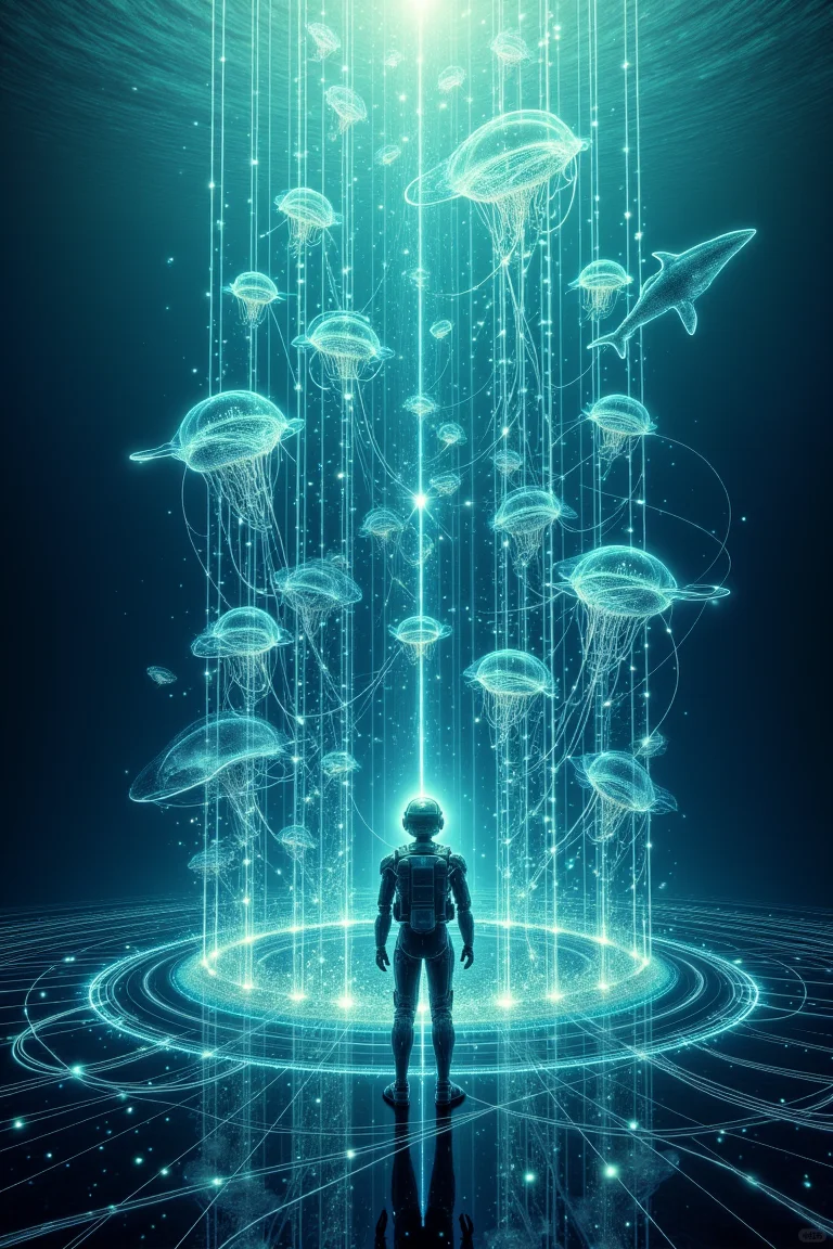 ?【AIGC】AI 眼中的未来虚拟幻境