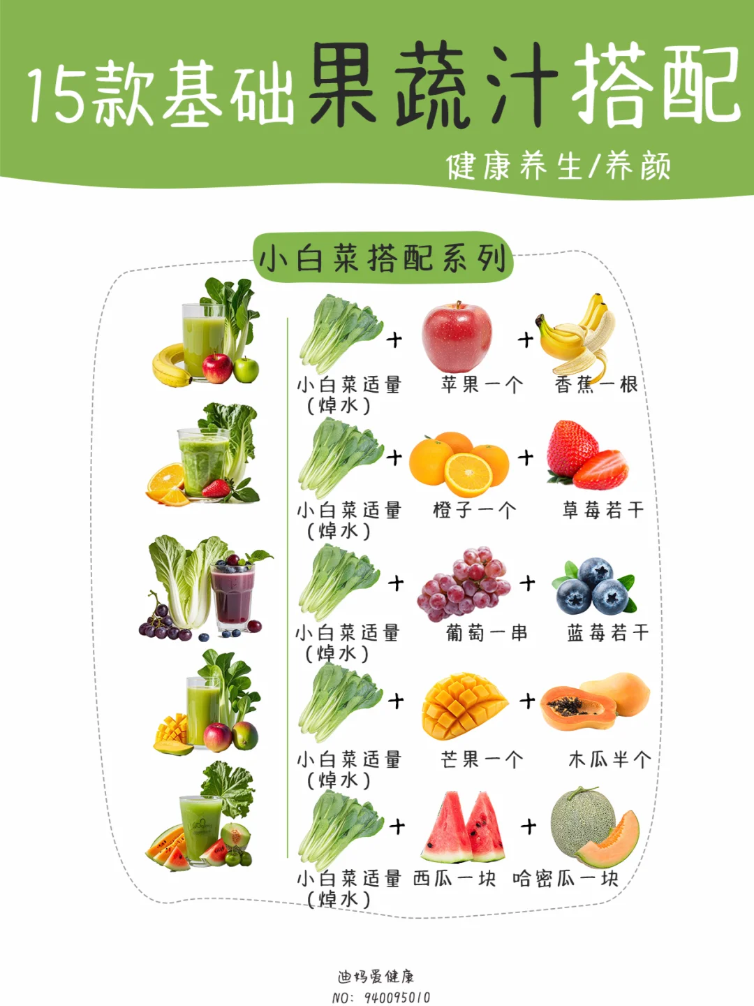健康饮食小知识果蔬汁养生果汁自制神仙饮品