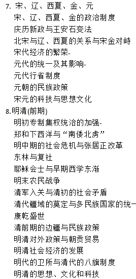 313历史学大纲内容的演变(一)