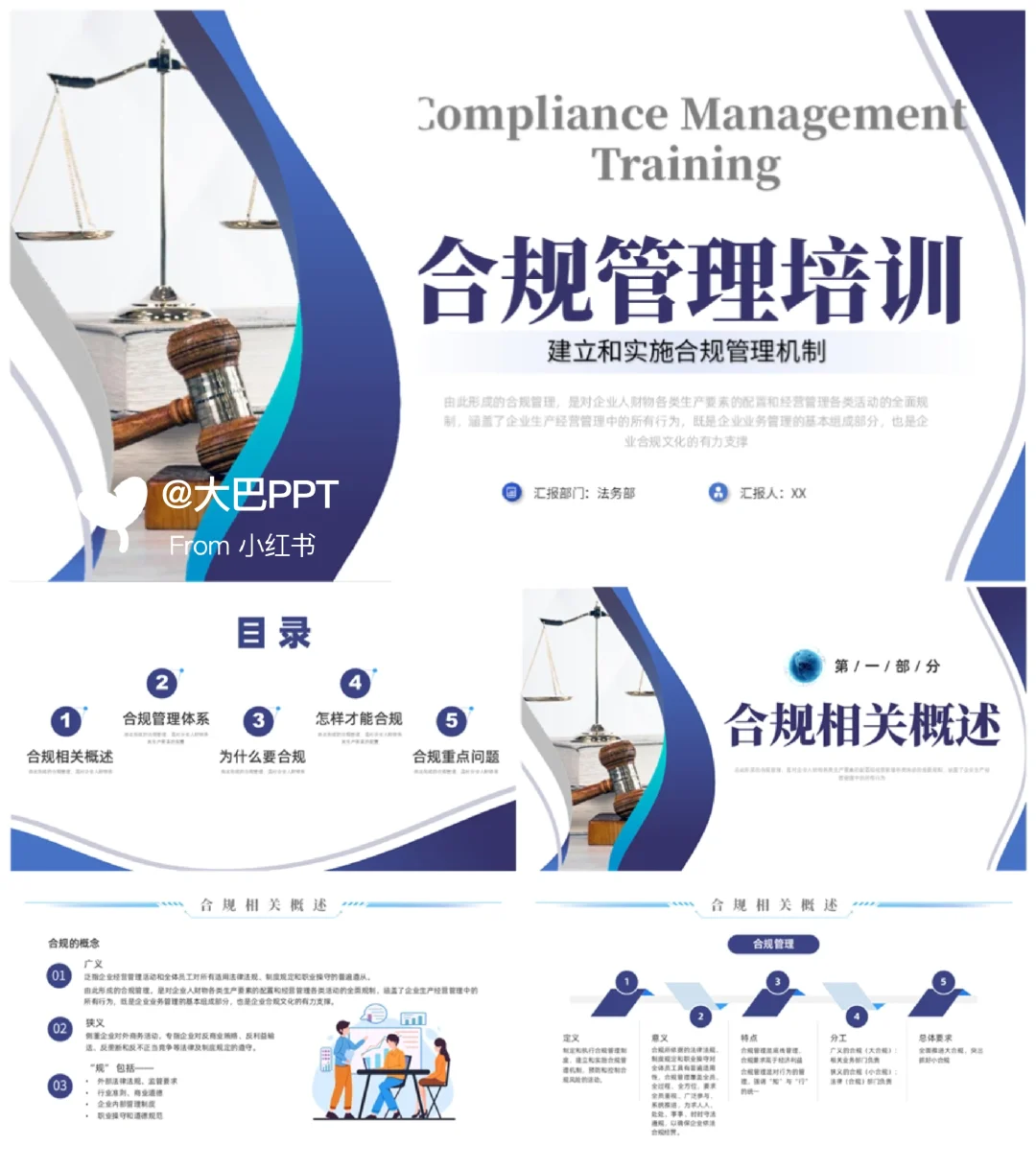 原创PPT-A155：合规管理培训