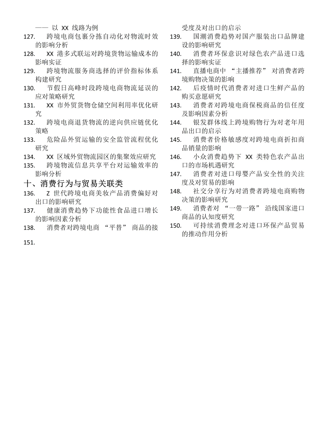 拜托?要让贸易经济专业的同学刷到啊啊啊