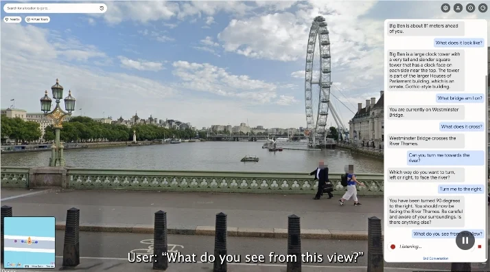 盲人也能“看见”街景？Google新AI系统让