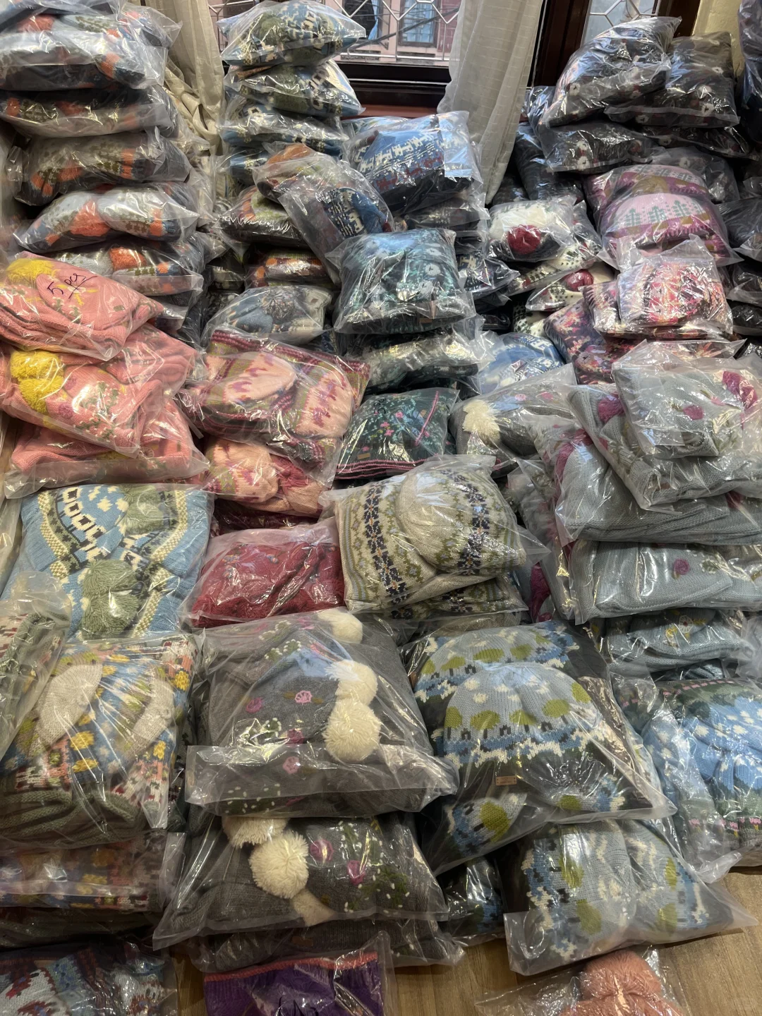 尼泊尔手工羊毛帽源头工厂