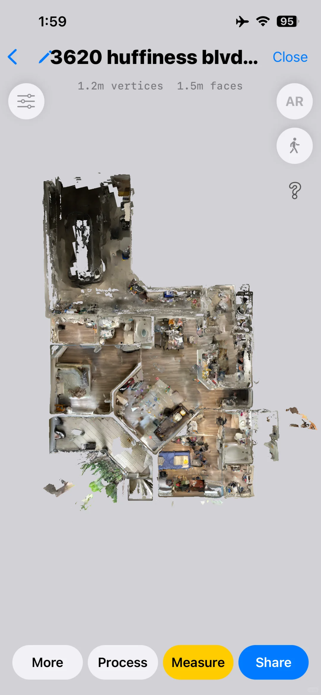 回国前我用3D扫描了整个住所 感谢科技