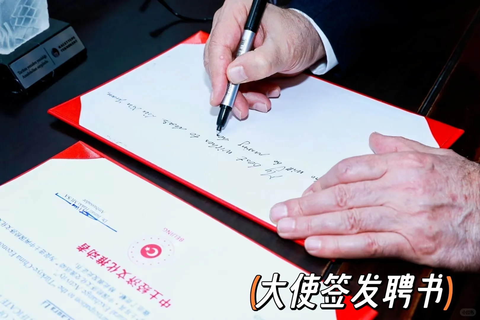 很荣幸参加土耳其大使馆文化贸易交流活动