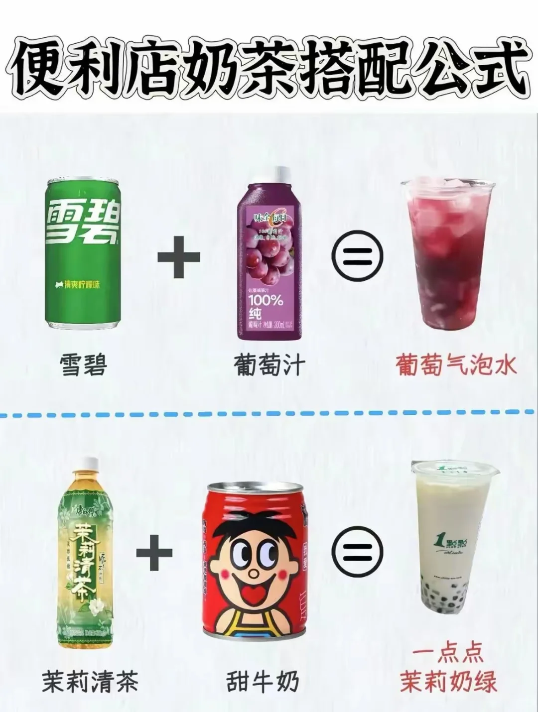 便利店5元喝出20元奶茶！7个隐藏搭配快抄