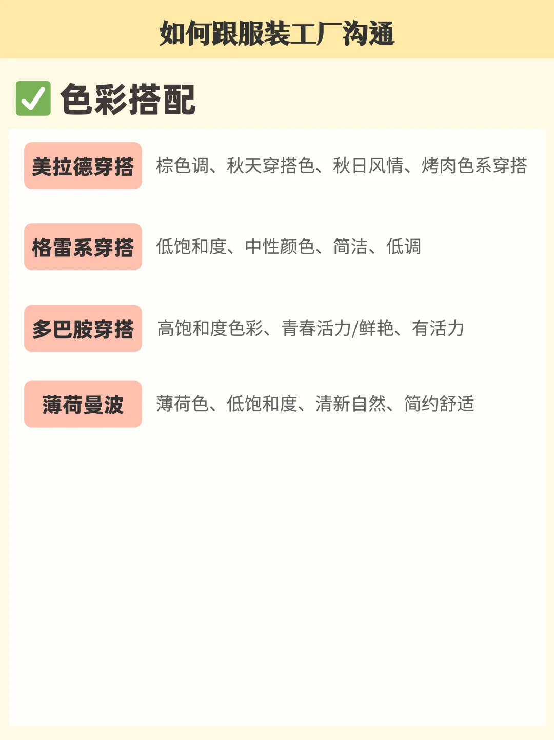 吐血汇总✨服装风格扫盲，?不知道的吗