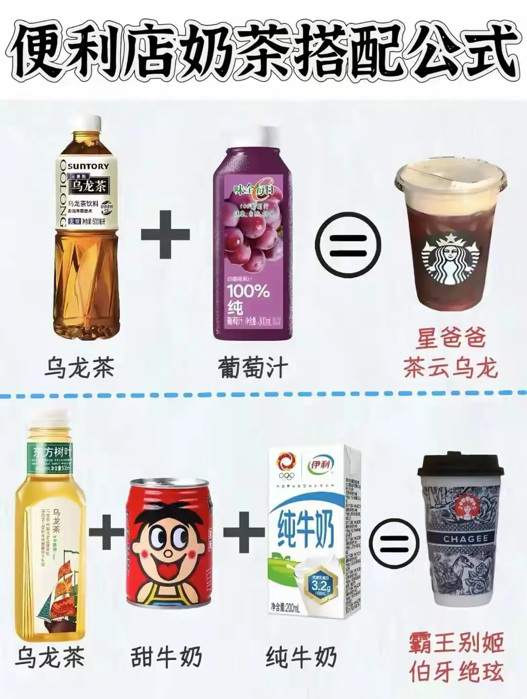 便利店5元喝出20元奶茶！7个隐藏搭配快抄