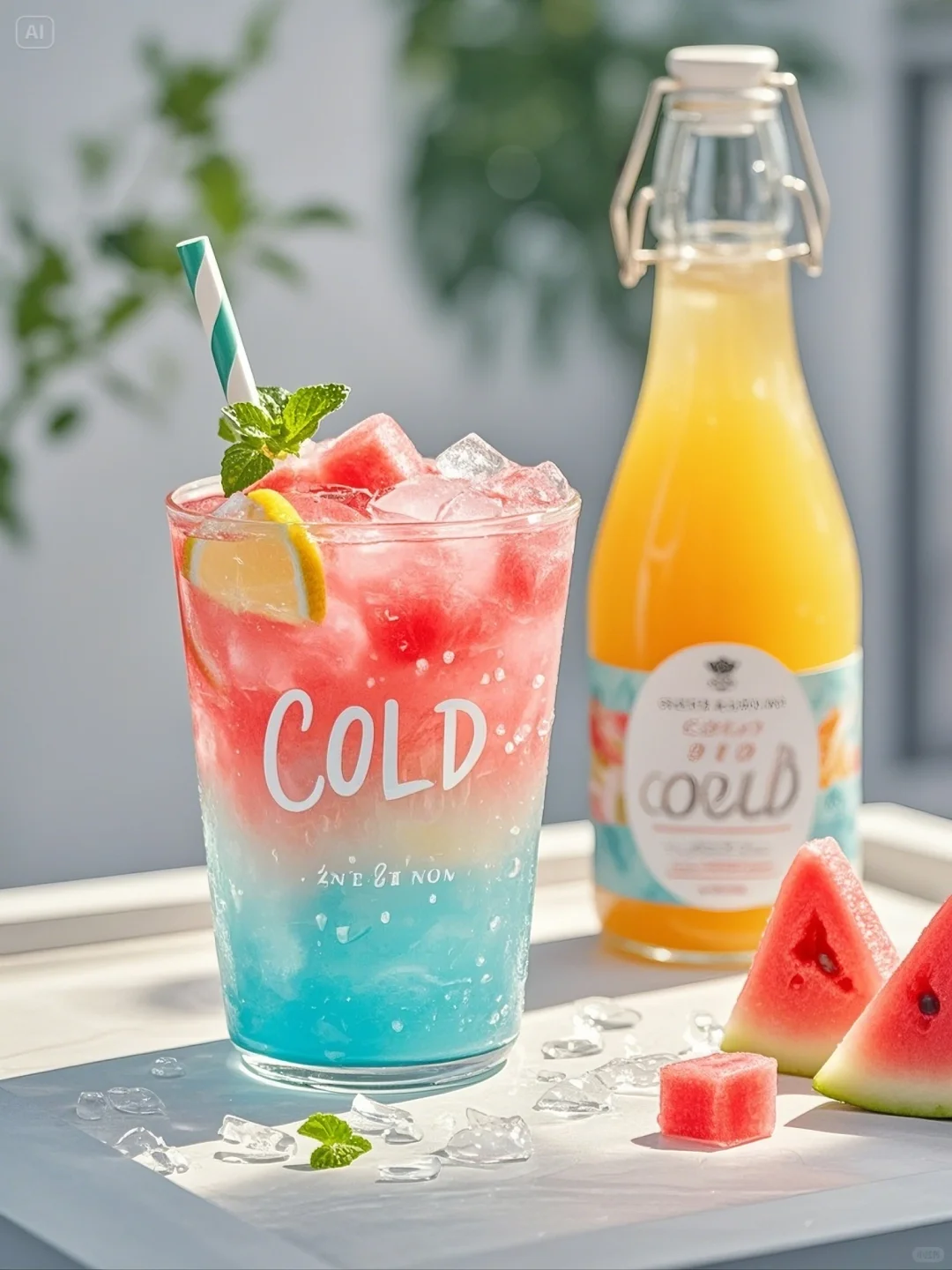 夏天时刻的清爽