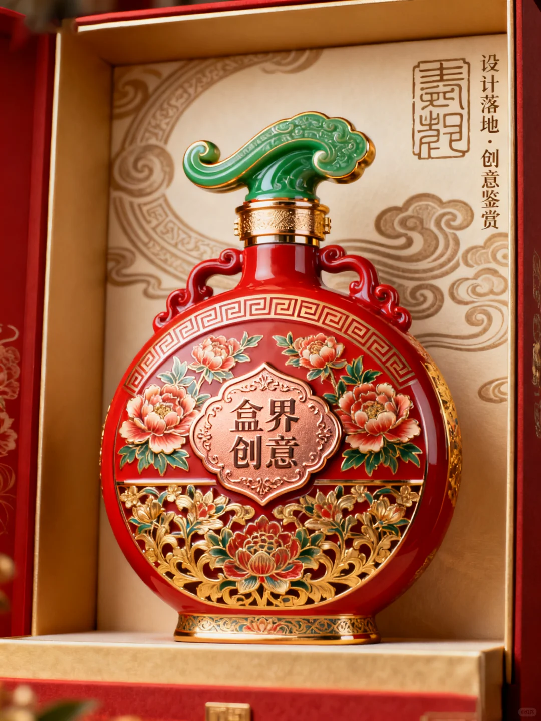 吉祥如意-酒类包装设计