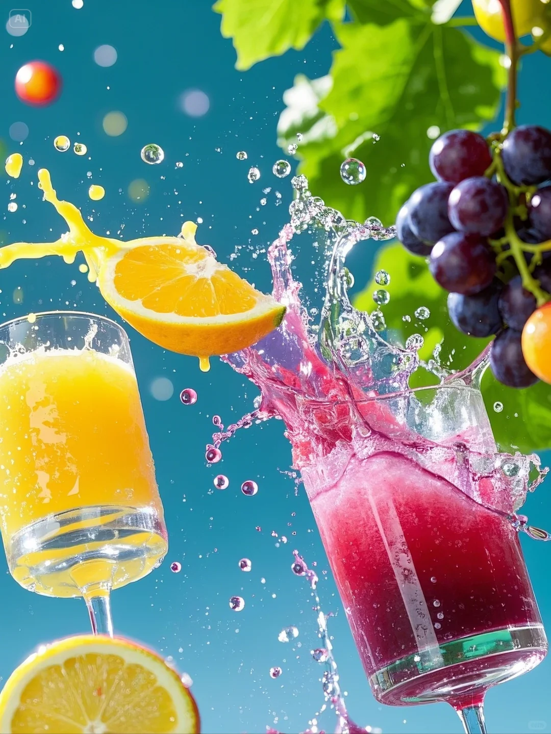 好喝的果汁怎么拍才出片？