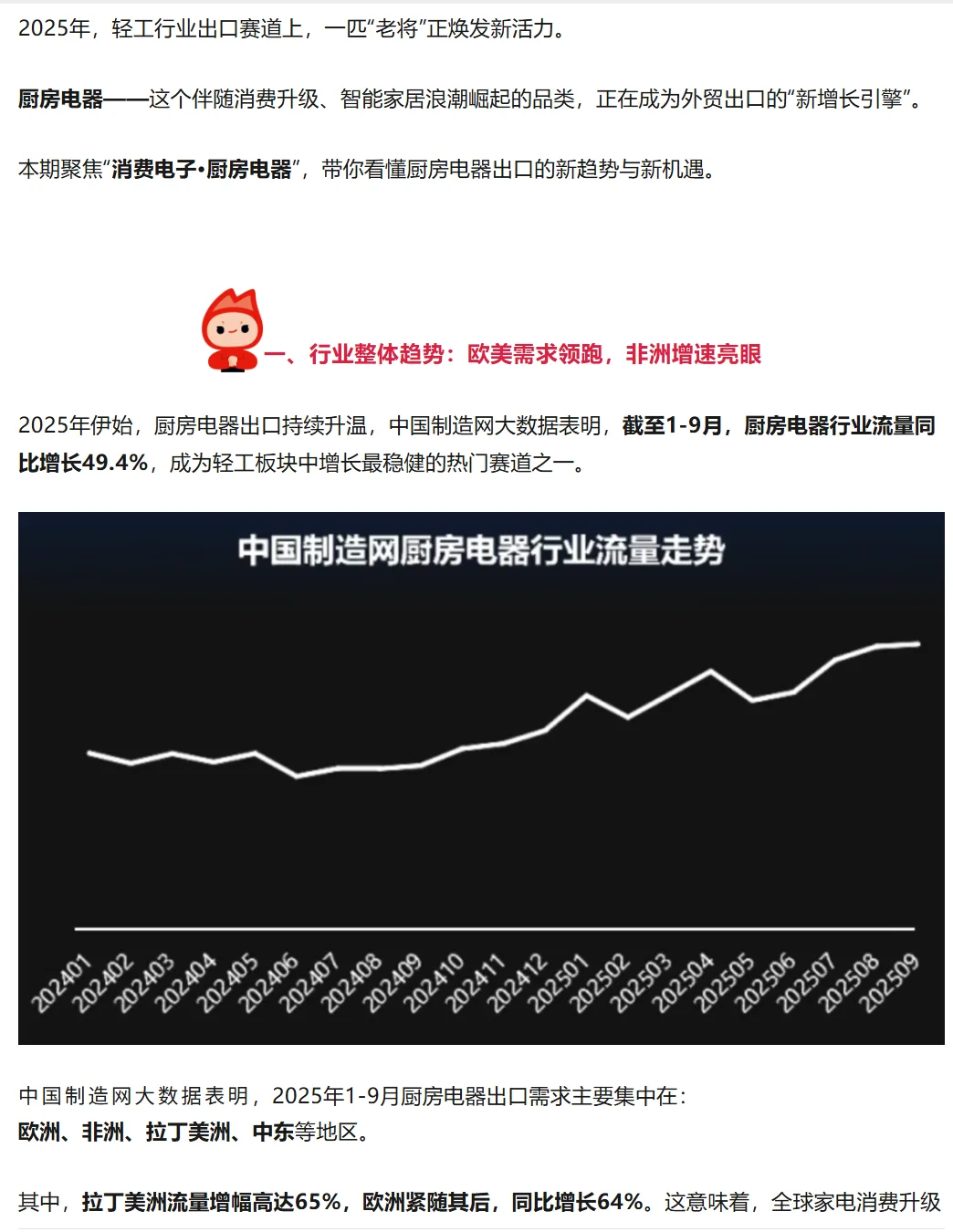 中国制造网厨卫电器行业趋势